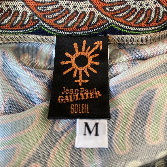 Fuzzi Jean Paul Gautier Dress Tunic Coverup belted M - Picture 3 of 8